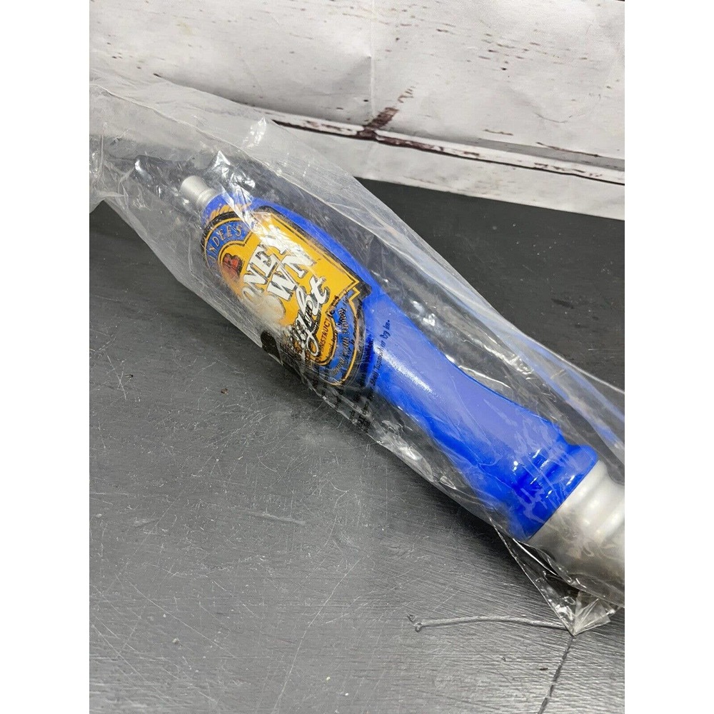 New Honey Brown Light Beer Tap PUB Handle Advertising JW Dundee Metal Shield